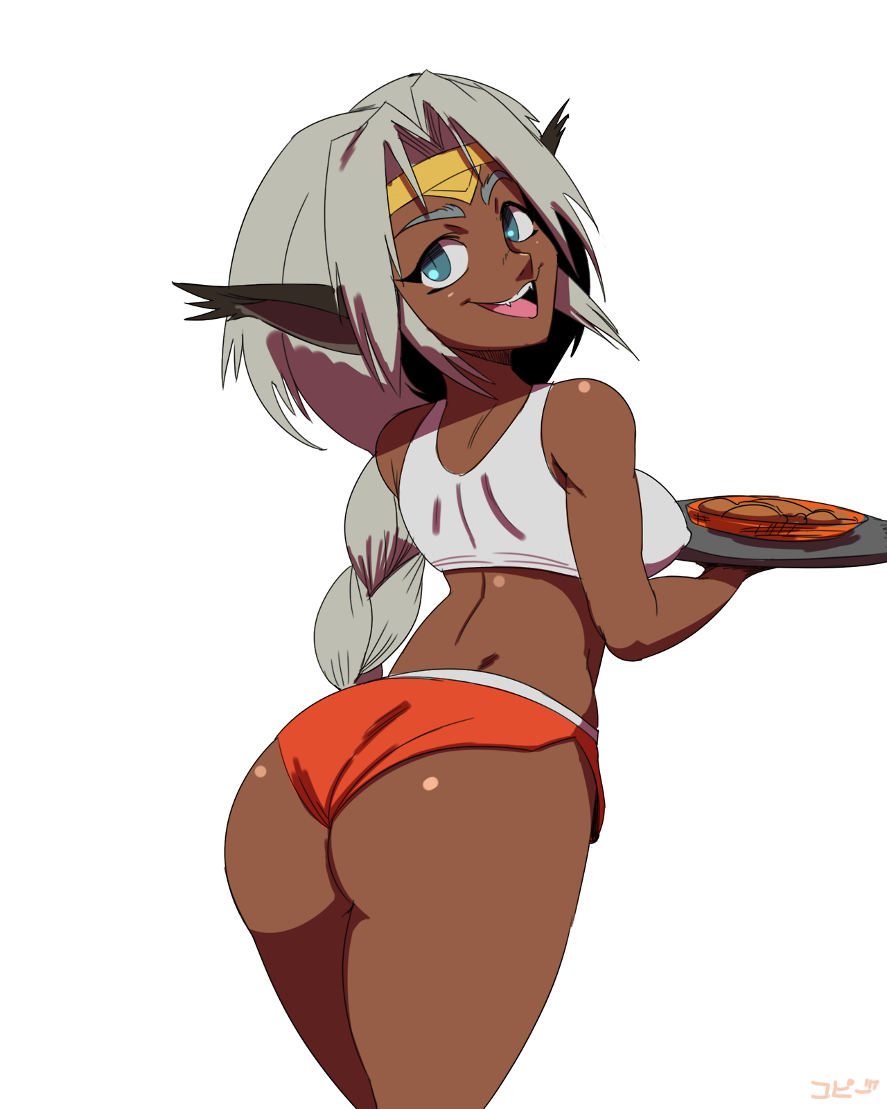 thehumancopier:Aisha clan clan, colored sketch