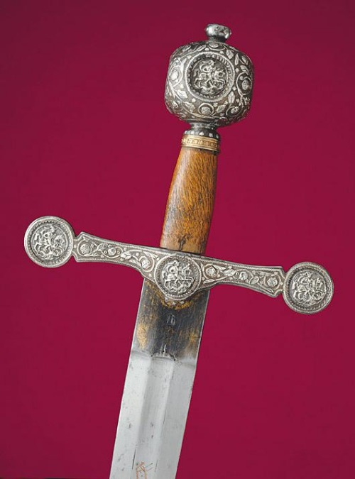 English sword with German blade, early 17th century.from The Livrustkammaren
