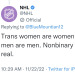 werewolf-cuddles:toosmallortootall:igor-shestyorkin:THE NHL????ALTFor context these