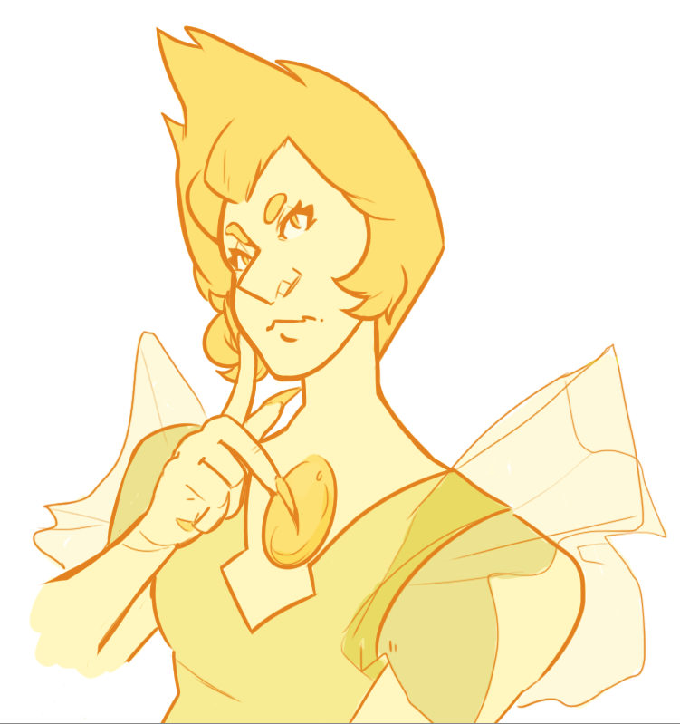 therebemorefoolery:  A colored doodle of a lemon 