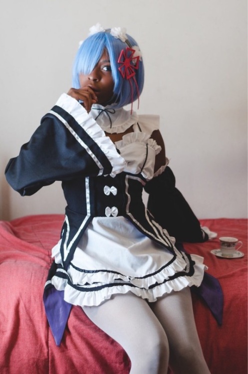 cosplayingwhileblack: Character: Rem  Series: Re:ZeroCosplayer: @chibithotcosplayPhotograp