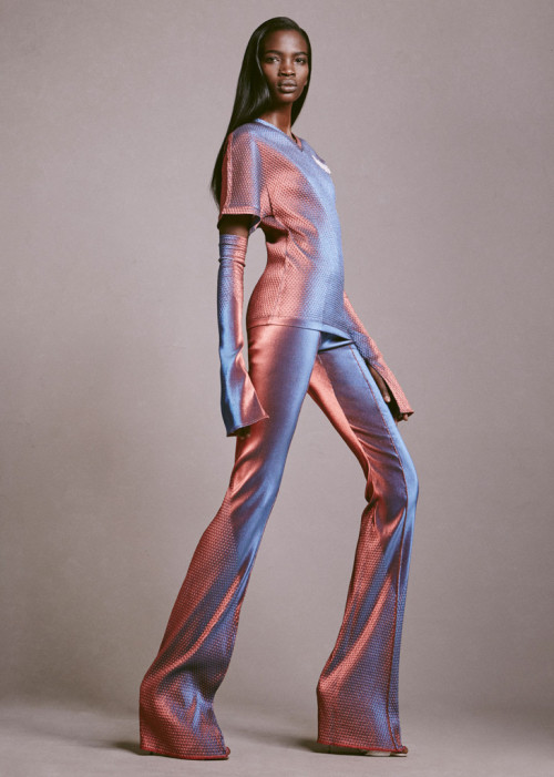 femmequeens:  Aamito Lagum, AREA NYC Fall/Winter 2015 
