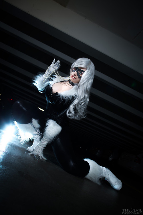 kana-cosplay:  Here’s my latest cosplay: Black Cat from Spider-man. I had a lot of fun and felt purrrrtastic :3 Hope you like it! Wanna see more? https://www.facebook.com/KANA.Cosplay 