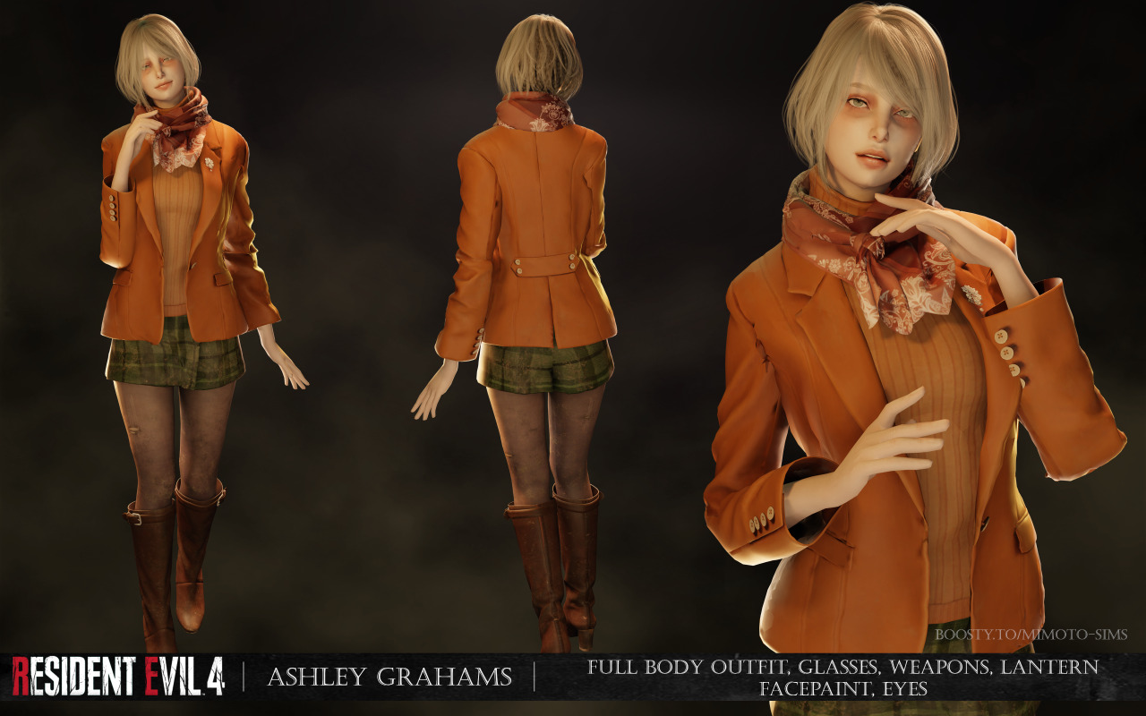 RE4 remake Ashley icon (2/2) in 2023  Ashley graham, Resident evil, Cutie  patootie