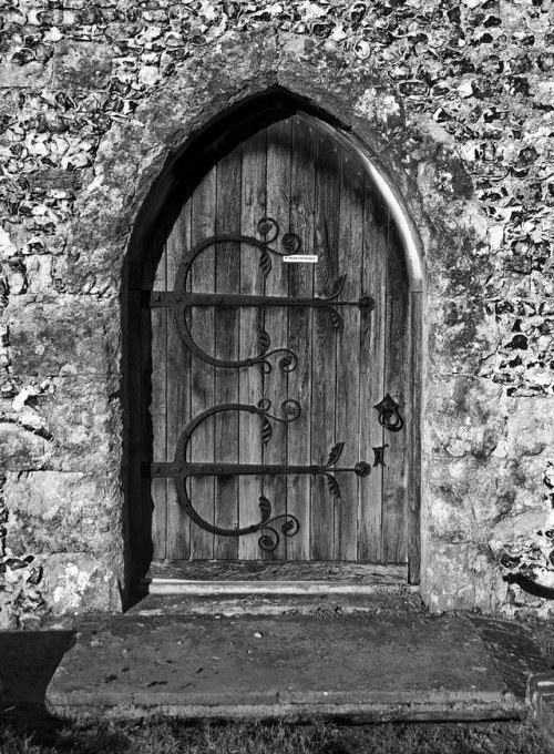Door to St John the Baptist, Barham by joshtilley The door to St John the Baptist Church in Barham, 