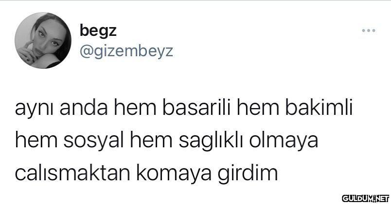 begz @gizembeyz aynı anda...