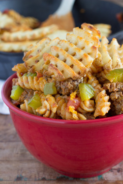 do-not-touch-my-food:Skillet Cheeseburger