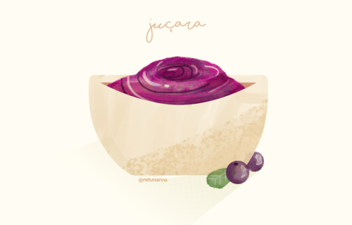 FOOD ILLUSTRATIONCuriosidade: O único lugar do Brasil que o nome do açaí é juçara, é no Maranhão.Com