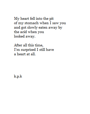 ipoetried:  The tune of the kitchen kettle in the living room. 