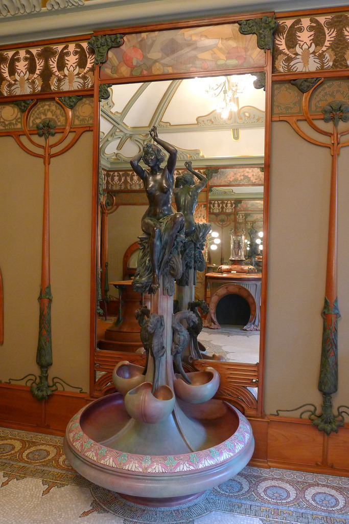 un-monde-de-papier:   Musée Carnavalet, Paris: le décor de l'ancienne bijouterie