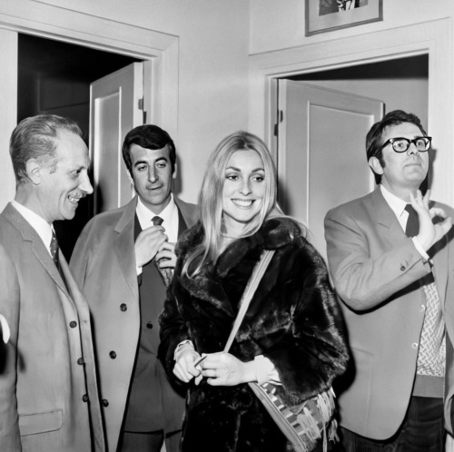 Sharon Tate in ItalyFor an interview about the film The Thirteen Chairs (12+1)