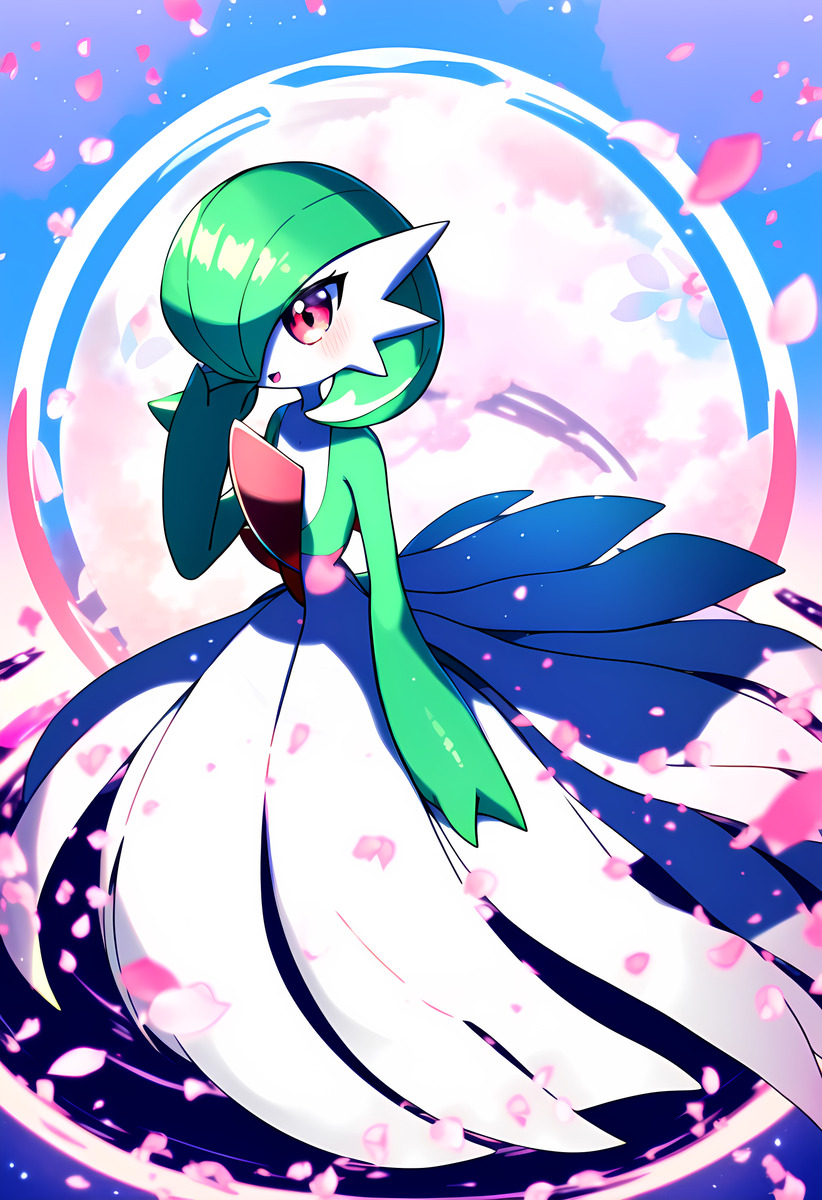 gardevoir (pokemon) drawn by hotarubi_(bugkhdu)