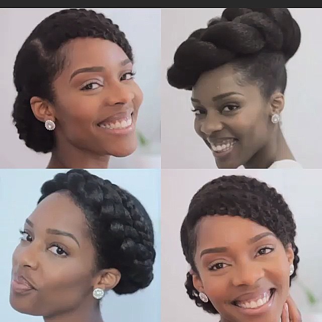 3 gorgeous natural hair styles to love from...