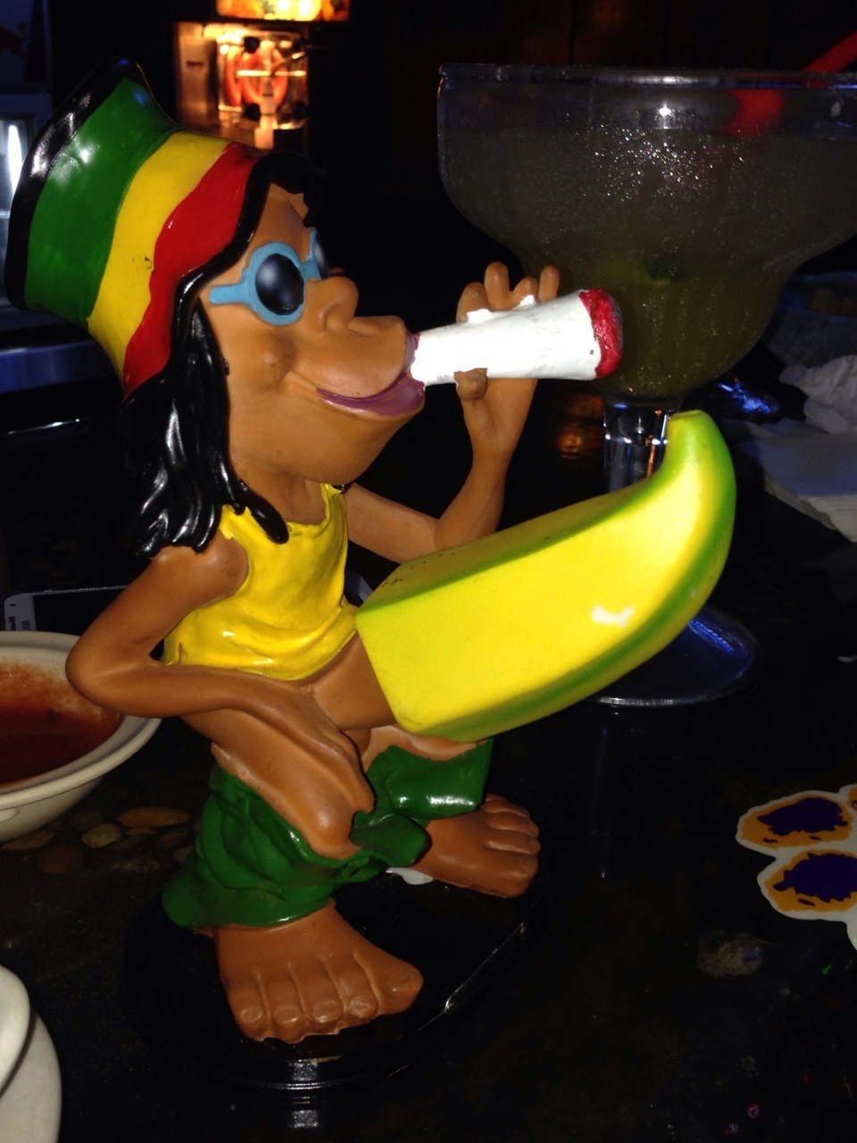 Been going to this Mexican bar for the past 2 yrs and saw this lil statue named &ldquo;Pêpé&rdquo;