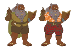tuherrus:having a little too much fun designing outfits for these boys