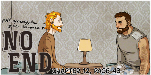 Chapter 12, page 43 - Read the update here!  Limited amount of No End flower prints are now availabl