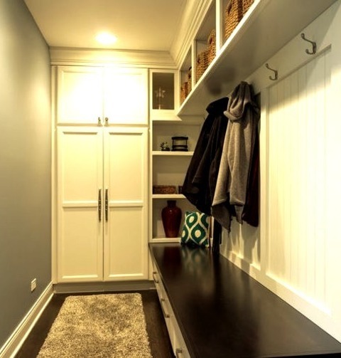 Walk-In ChicagoInspiration For A Large Modern Gender-neutral Walk-in Closet Remodel