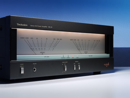 Technics SE A5 Stereo Power Amplifier, 1979. Panasonic, Japan. Via Rainer / flickr