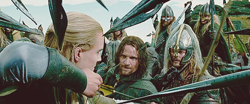 areddhels:Today in Middle-Earth: The Three Hunters meet Eomer and find signs of Merry and Pippin tha