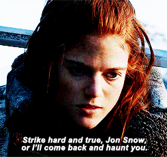 kiwikiwiandkiwi:  First and last time Ygritte said Jon Snow. 