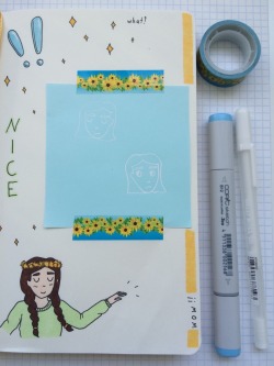 tinyhappykoala:  I’m starting a journal! 🌻  {inspired by clareqart } 