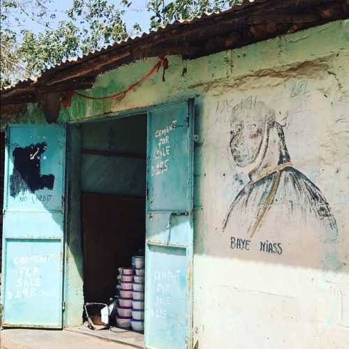 This cement shop in a typical African town area somehow epitomised the sense of the local town for m