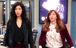 fffreckles:   PLC Meme: Brooklyn Nine Nine   women being friends with each other