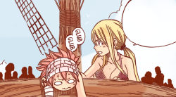 ponchizs:  Nalu for snogfairy and aokaori! :3