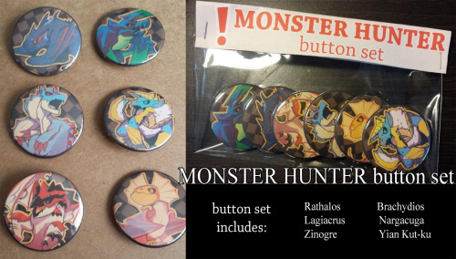 Any hunters coming to AX? I&rsquo;ll be selling some weapon charms as well as some monster button se