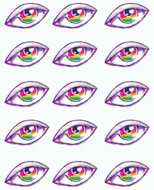 rainbow eyes