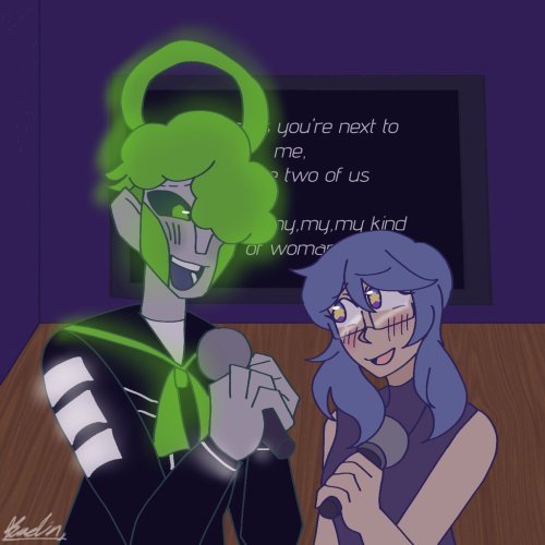 Oc And 1010 Doing Karaoke...