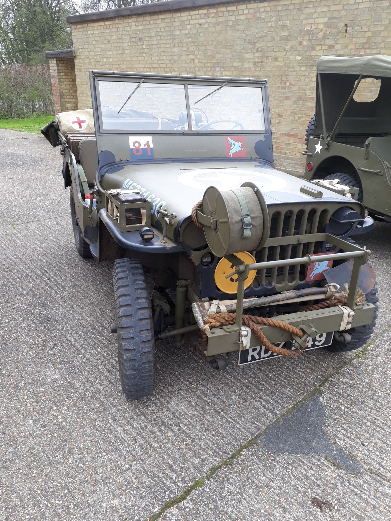 garrandheyford:  We had a few jeeps stop by last Sunday. At our open day in September,