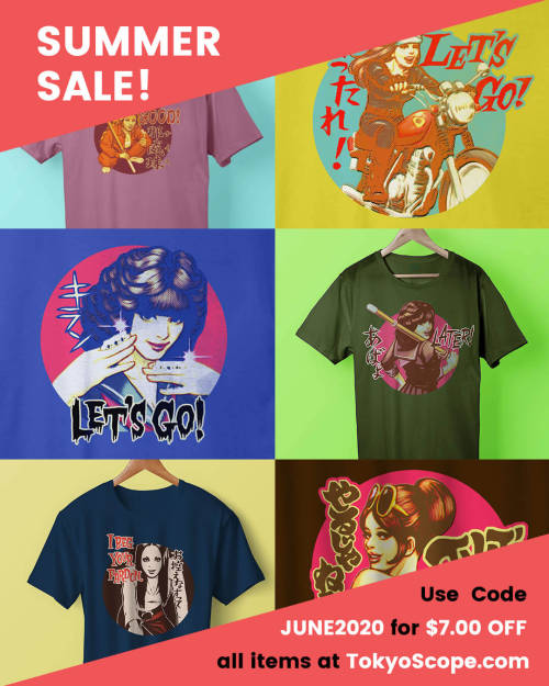  Ok! Let’s GO! The Summer Sale at TokyoScope.com has begun! Use Code JUNE2020 for $7.00 off al