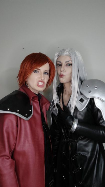 Genesis and Sephiroth selfiesSephesis/Sephgen is one of my OTPs and I love them together! Cant wait 