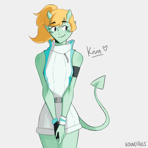houndtails: @dashingicecream‘s Krinn! <3 i love all ur space ocs i want 2 smooch them all [Commission Info][Twitter][Donate]  aaaaaaaaaaaaaaaaaaaaAAAAAAA