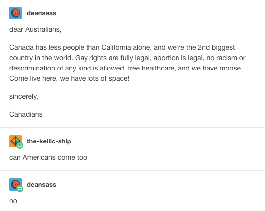 buzzfeedcanada:  19 Times Canada Mercilessly Trolled The Rest Of The World On Tumblr