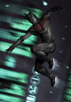 westcoastavengers:  Batman Beyond by Yvan Quinet