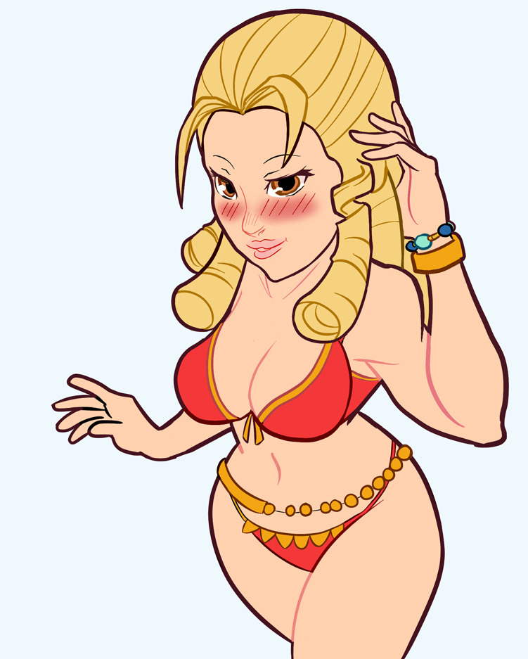 thats-lewdacris:  A quick color of my previous Karin lineart