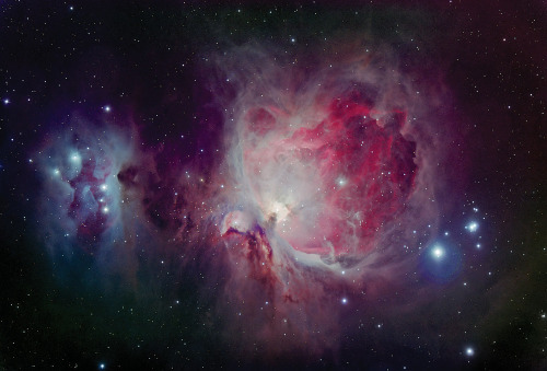 The Orion Nebula, seen in the photos above, is one of the most photographed and scrutinized objects 