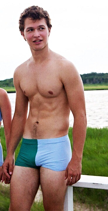 malecelebsandporn: Ansel Elgort Come check 20+ categories through the tags on gaysexyness.tumblr.com
