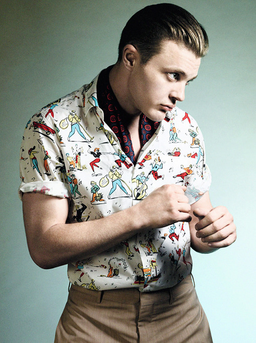 flmblr:  Michael Pitt photographed by David Sims for Prada Spring/Summer 2012 