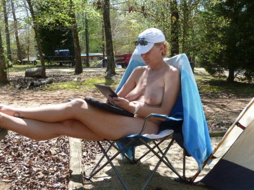 Porn thehomenudist:  More Naturist style camping. photos