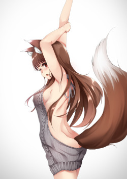 tni-holo:  ホロ | c  https://www.pixiv.net/member_illust.php?illust_id=61201622&amp;mode=medium 