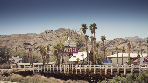 spookysouthwest: fujixpro: Abandoned Motel in the Mojave Desert / Nevada Fujifilm X-T1 &amp; X-