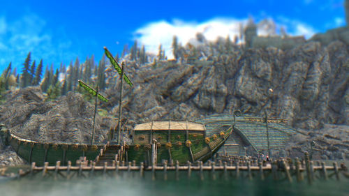 lindwurm-dris:ミニチュア写真in Skyrim lmao