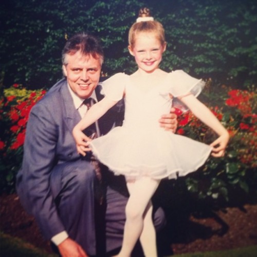 In honor of my dad coming to visit me in New York, here’s a #throwbackthursday to my first ever dance recital! #tbt