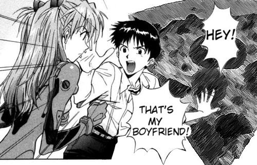 Me defending my Pizza boyfriend.