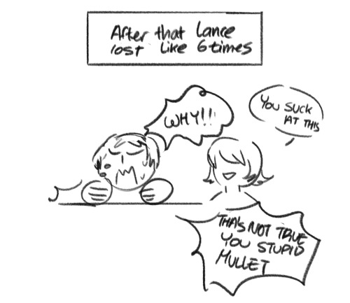 grunclegrac:klance playing video game 