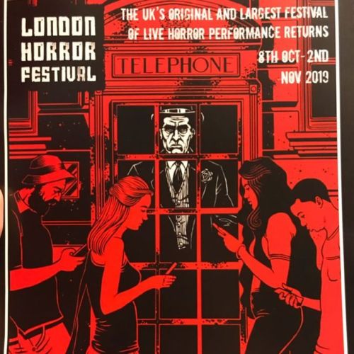 Getting into the Halloween spirit! By chance I discovered the London Horror Festival yesterday and i