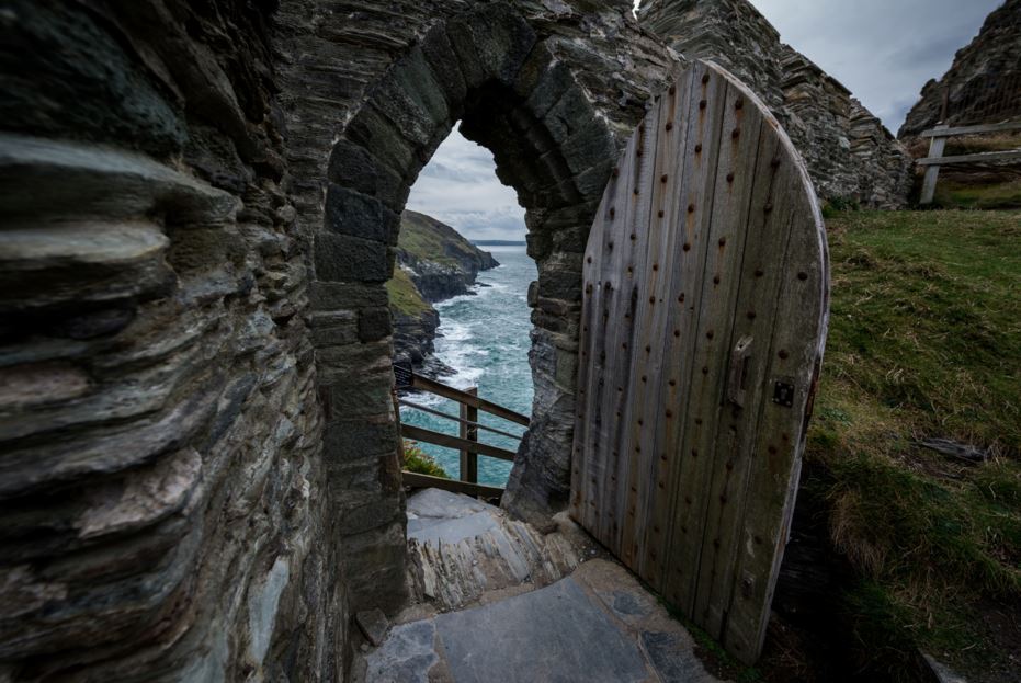 pagewoman:    History’s Portal by Brandon Donnelly Tintagel Castle, Cornwall,